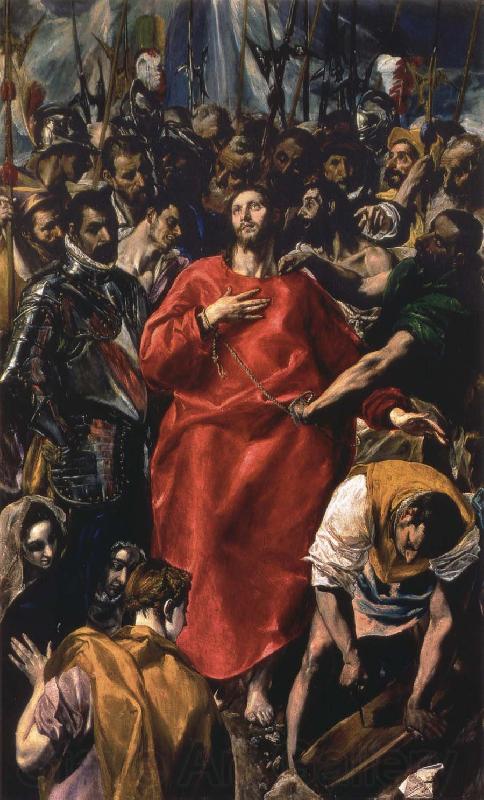 El Greco The Disrobing of Christ